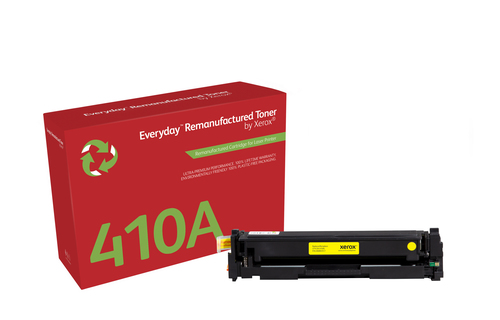 Everyday ™ Geel Remanufactured Toner van Xerox compatible met HP 410A (CF412A), Standaard capaciteit