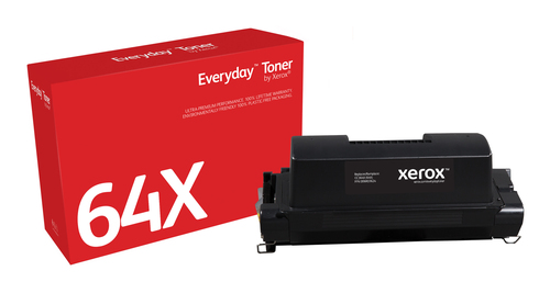 Everyday Zwart Toner compatibel met HP 64X (CC364X), High capacity