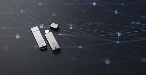 Kingston Technology IronKey 64GB Basic S1000 versleutelde USB 3.0 FIPS 140-2 niveau 3