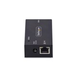 StarTech.com 1-Port Serieel naar Ethernet Adapter, 802.3af PoE, IP Serial Device Server voor Remote RS232 Apparatuur, Muur/DIN Rail Monteerbaar, RJ45 LAN naar DB9 Converter