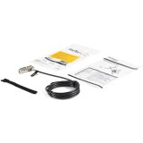 StarTech.com Laptop kabelslot - met draaiend scharnier - 4-cijfer combinatie slot