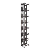 APC Verticale kabelorganizer, 8 kabelringen, nul U