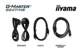 iiyama G-MASTER G2471HS-B1 computer monitor 60,5 cm (23.8") 1920 x 1080 Pixels Full HD Zwart