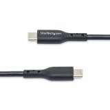 StarTech.com 1m USB-C Laadkabel, 2 Pack, USB C Kabel, USB 2.0 Type-C Laptop Oplaadkabel, 60W 3A Power Delivery, TPE Mantel, USB-C Data Transfer Kabel, M/M
