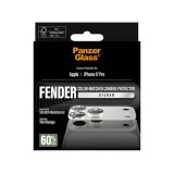 PanzerGlass ® Fender Camera Protector Silver iPhone 17 Pro Doorzichtige schermbeschermer Apple 1 stuk(s)