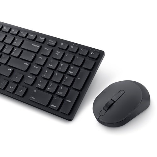 DELL Pro compact stil toetsenbord en stille muis - KM555 - Belgisch (AZERTY)