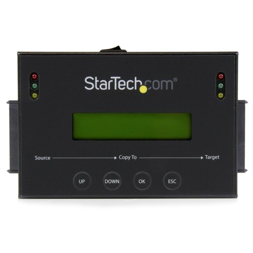 StarTech.com 1:1 Standalone Hard Drive Cloner met Multi Disk Image Manager voor Backup en Restore, Meerdere Disk Images opslaan op een 2.5/3.5" SATA Drive, HDD/SSD Kloner, Geen PC vereist