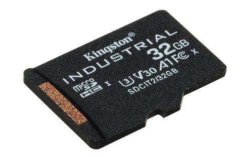 Kingston Technology 32GB microSDHC Industrial C10 A1 pSLC-kaart + SD-adapter