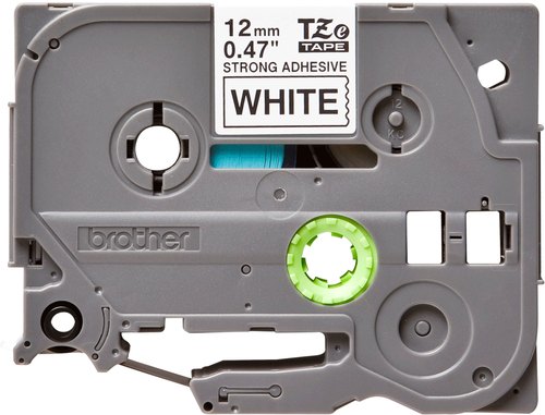 Brother TZE-S231 labelprinter-tape Zwart op wit TZ