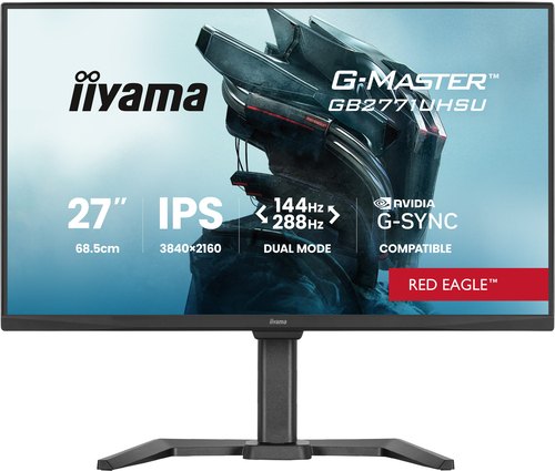 iiyama G-MASTER GB2771UHSU-B1 computer monitor 68,6 cm (27") 3840 x 2160 Pixels 4K Ultra HD LED Zwart