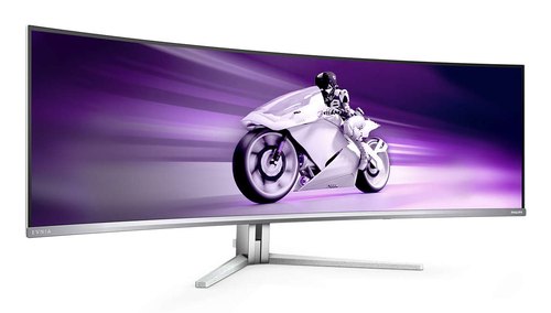 Philips Evnia 8000 49M2C8900/00 computer monitor 124,2 cm (48.9") 5120 x 1440 Pixels Dual QHD QD-OLED Wit