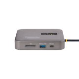 StarTech.com USB C Docking Station, Dual 4K 60Hz HDMI compatibel met Macbook Pro (M1/M2/M3/M4) en Windows, USB-A/USB-C 10Gbps Hub, 100W Power Delivery, GbE, SD, 56cm Kabel