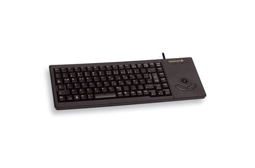 CHERRY XS Trackball toetsenbord Universeel USB QWERTY Amerikaans Engels Zwart