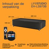 Epson Lifestudio Grand Plus EH-LS970B - Metallic zwart