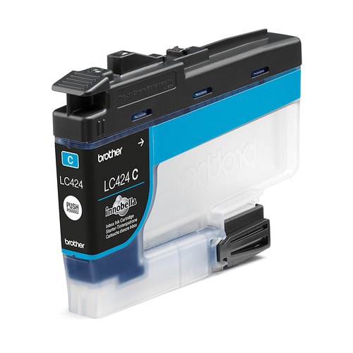 Brother LC424C inktcartridge 1 stuk(s) Origineel Cyaan