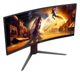 AOC G4 CU34G4 computer monitor 86,4 cm (34") 3440 x 1440 Pixels Wide Quad HD LED Zwart, Rood