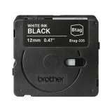 Brother BTAG-335 labelprinter-tape Wit op zwart