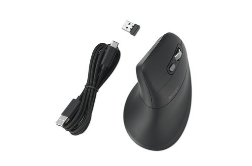 Kensington Pro Fit Ergo MY630 EQ muis Kantoor Rechtshandig RF Wireless + Bluetooth + USB Type-A 2400 DPI