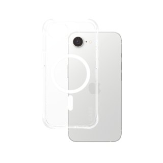 PanzerGlass CARE™ by ® Samba Case Transparent w. White Qi Compatible iPhone 17e | 16e mobiele telefoon behuizingen Hoes Transparant