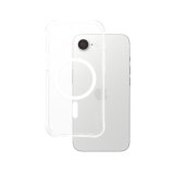 PanzerGlass CARE™ by ® Samba Case Transparent w. White Qi Compatible iPhone 17e | 16e mobiele telefoon behuizingen Hoes Transparant