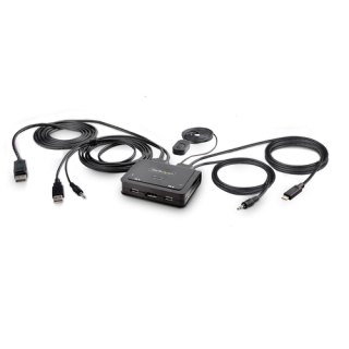 StarTech.com C2-D46-UAC-CBL-KVM KVM-switch Zwart