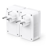 TP-Link TL-PA7017PKIT(FR) 1000 Mbit/s Ethernet LAN Wit 2 stuk(s)