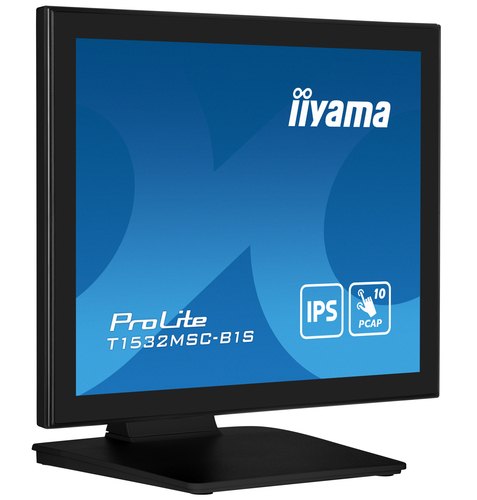 iiyama ProLite T1532MSC-B1S computer monitor 38,1 cm (15") 1024 x 768 Pixels XGA LCD Touchscreen Zwart