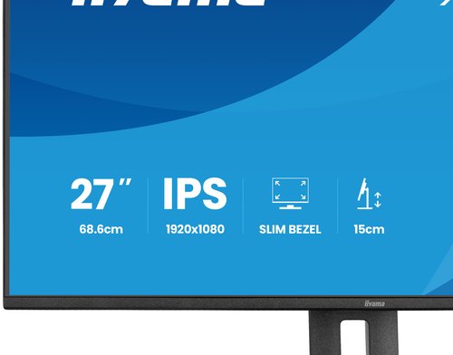 iiyama ProLite XB2797HSU-B1 computer monitor 68,6 cm (27") 1920 x 1080 Pixels Full HD LED Zwart