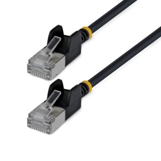 30cm Black Ultra Slim Cat6A Cable