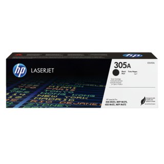 HP 305A originele zwarte LaserJet tonercartridge