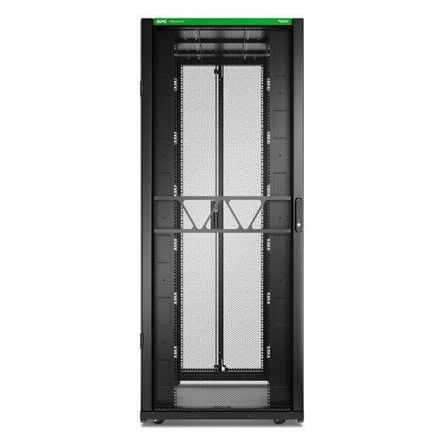 APC Netshelter SX Gen2 AR3380B2 - 42U, 1991h x 800b x 1200d mm, met zijpanelen, zwart