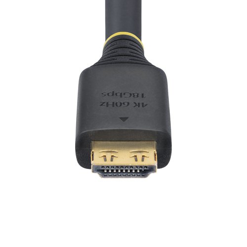 StarTech.com 6m High Speed HDMI Kabel met Grip Connectors, 4K 60Hz/1440p 144Hz, HDR10/HDCP 2.2/ARC, 18Gbps, UHD HDMI 2.0 Kabel voor TV/Monitor/Display, TPE Mantel