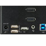 StarTech.com 2 Port Triple Monitor KVM HDMI Switch, 4K 60Hz Ultra HD HDR, Desktop Hub 4K HDMI 2.0 KVM Schakelaar met 2x USB 3.0 (5Gbps) & 4x USB 2.0 HID, Audio, Hotkey Switching, TAA