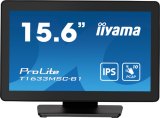 iiyama ProLite T1633MSC-B1 computer monitor 39,6 cm (15.6") 1920 x 1080 Pixels Full HD LCD Touchscreen Zwart