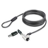 StarTech.com Laptop Kabelslot Compatibel met Noble Wedge&reg;, 2m, Anti-diefstal Kabelslot, Security Kabel voor Dell XPS/Latitude/2-in-1 Notebooks, Snijbestendig, Stalen Beveiligingskabel voor Laptop