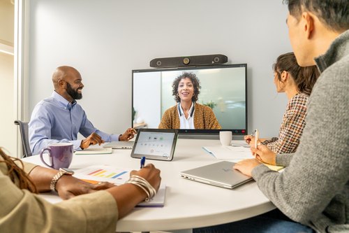 HP Poly Studio X52 All-In-One Video Bar zonder radio of netsnoer GSA/TAA