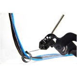 StarTech.com 22 cm Metalen Kabelbinders 7 mm Breed, 55 mm Bundeldiameter, 45 kg Treksterkte Nylon gecoat 316 Roestvrij Staal Zelfsluitende en Detecteerbare Metalen Snelbinders 50 stuks