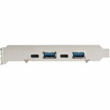 StarTech.com 4-Port USB PCIe Kaart - 10Gbps USB PCI Express Uitbreidingskaart met 2 Controllers - 2x USB-C & 2x USB-A ports (USB 3.2 Gen 2) - USB/USB-C PCI-e Kaart - Full Profile