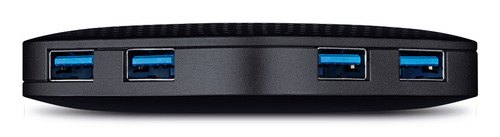 TP-Link UH400 interface hub USB 3.2 Gen 1 (3.1 Gen 1) Type-A 5000 Mbit/s Zwart