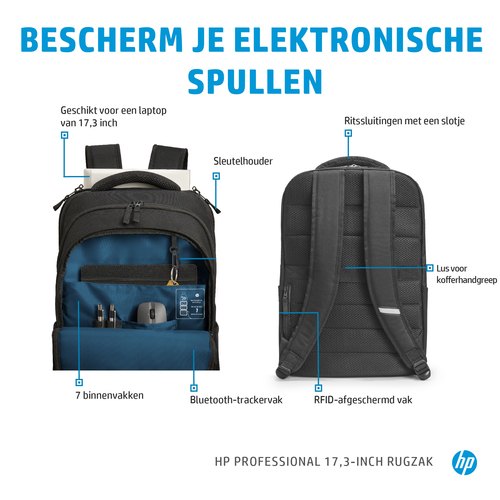HP Professional 17,3-inch rugzak