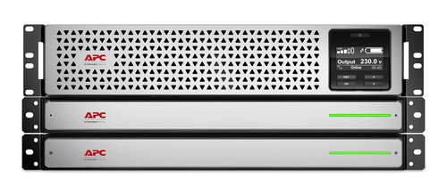 APC Smart-UPS Li-Ion SRTL1000RMXLI-NC Noodstroomvoeding - 1000VA, 8x C13, USB, Rack/tower convertible, NMC
