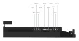Lenovo ThinkVision T86 computer monitor 2,18 m (86") 3840 x 2160 Pixels 4K Ultra HD LED Touchscreen Zwart