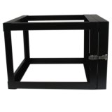 StarTech.com 4 Post 6U Scharnierend Wall-Mount Server Rack, 19" Open Frame Netwerk Rack, 50cm Montage Diepte, Swing Out Data Rack voor IT/AV/Patchpaneel/Computer