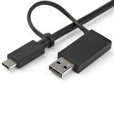 StarTech.com Universele Laptop Docking Station, Hybrid USB-C & USB-A Dock, Dual 4K DP & HDMI, 60W PD, Mac / Windows / Chrome OS, 4x USB 5Gbps Hub, GbE