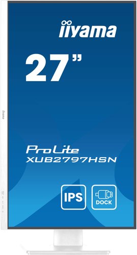 iiyama ProLite XUB2797HSN-W2 computer monitor 68,6 cm (27") 1920 x 1080 Pixels Full HD LED Wit