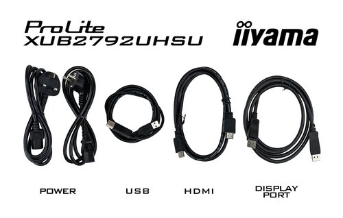iiyama ProLite XUB2792UHSU-B6 computer monitor 68,6 cm (27") 3840 x 2160 Pixels 4K Ultra HD LED Zwart