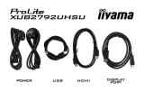 iiyama ProLite XUB2792UHSU-B6 computer monitor 68,6 cm (27") 3840 x 2160 Pixels 4K Ultra HD LED Zwart