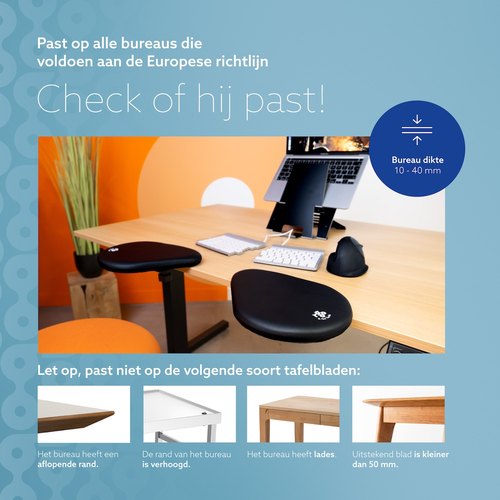 R-Go Tools Armsteun R-Go split, ergonomische armsteun in twee delen, verstelbaar, symmetrisch, met softfoam, zwart