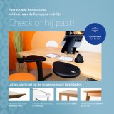 R-Go Tools Armsteun R-Go split, ergonomische armsteun in twee delen, verstelbaar, symmetrisch, met softfoam, zwart