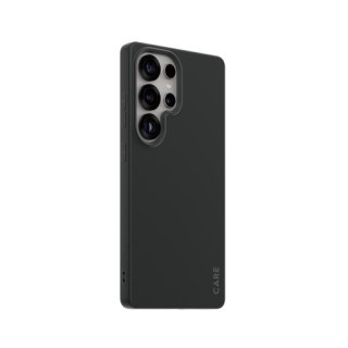 PanzerGlass CARE™ by ® Case Black w. Qi Compatible Samsung Galaxy S25 Ultra mobiele telefoon behuizingen Hoes Zwart